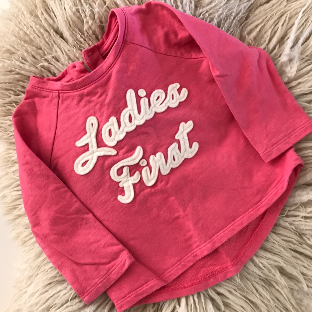 Ladies First Baby Gap Sweatshirt